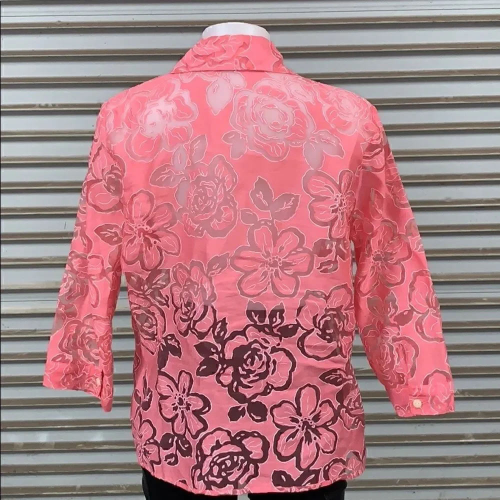 🛍️Elements size large blouse flowers